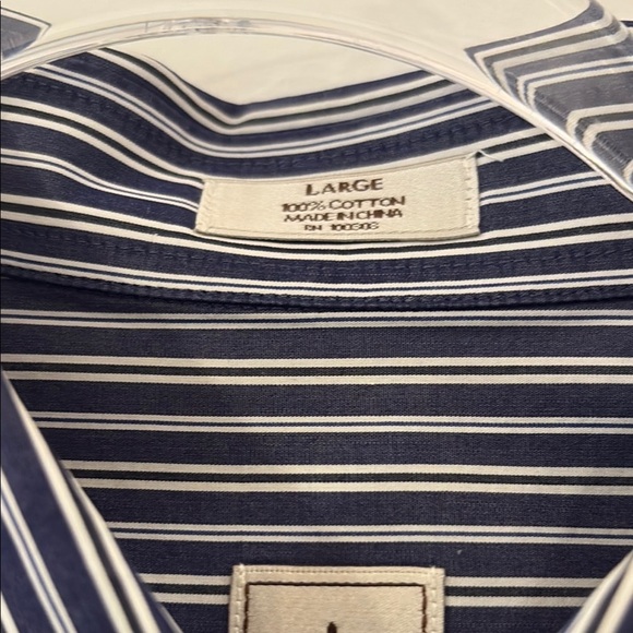 Peter Millar Blue Casual Button Down Shirt - Picture 7 of 10